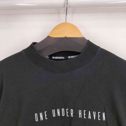 ONE UNDER HEAVEN 両面ロゴプリント L/S Tシャツ メンズ import:L