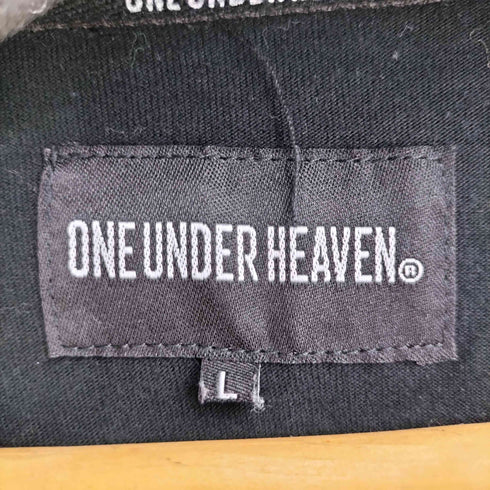 ONE UNDER HEAVEN 両面ロゴプリント L/S Tシャツ メンズ import:L