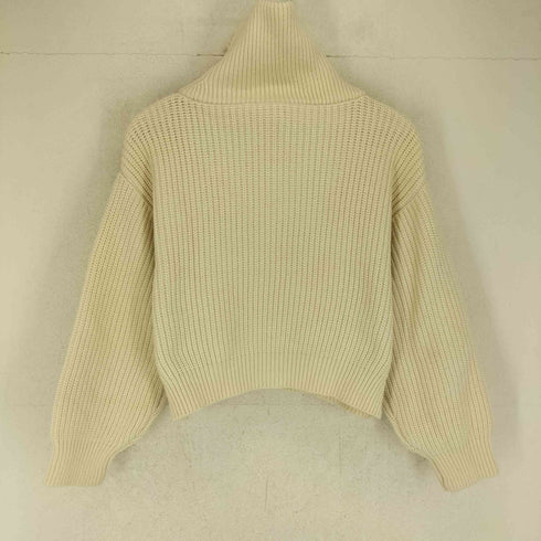 ヘザー Heather ハーフZIPニットPO レディース F