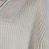 ヘザー Heather ハーフZIPニットPO レディース F