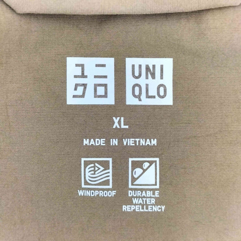 ユニクロ UNIQLO 25aw ウインドプルーフパーカ メンズ JPN:XL