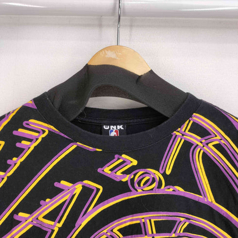 UNK NBA チームエンブレム柄 S/S シャツ メンズ import:XL