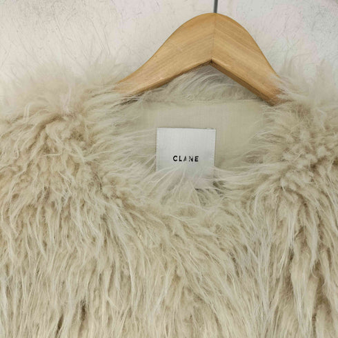 クラネ CLANE NO COLLAR VOLUME ECO FUR COAT レディース JPN:1