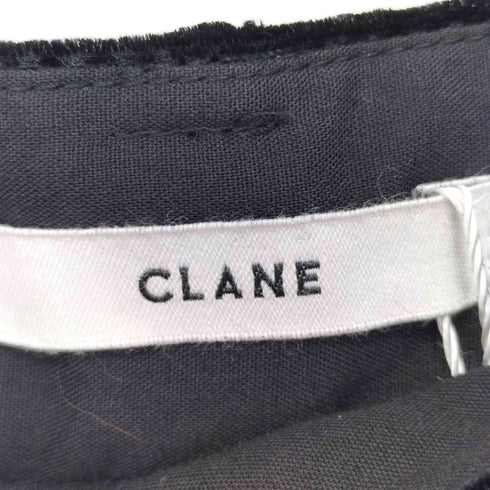 クラネ CLANE VELOR TUCK WIDE PANTS レディース JPN:0