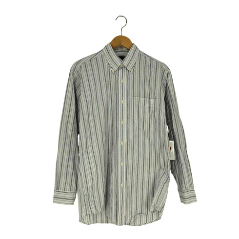 ジェイクルー J.CREW 90S 巨人タグ ストライプ B.D L/S シャツ メンズ import:S