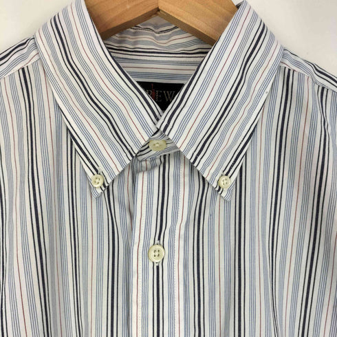 ジェイクルー J.CREW 90S 巨人タグ ストライプ B.D L/S シャツ メンズ import:S