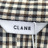 クラネ CLANE POWER SHOULDER CHECK SHIRT ONEPIECE レディース JPN:1