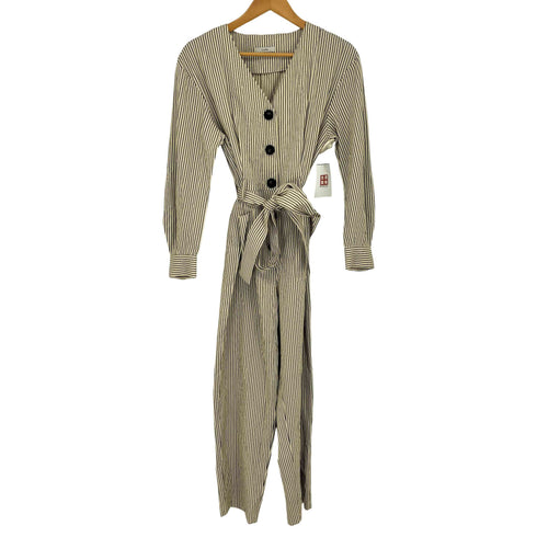 クラネ CLANE STRIPE BIG BUTTON ALL IN ONE レディース 1