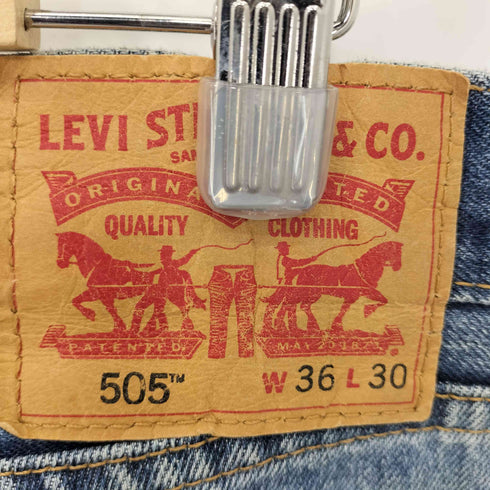 リーバイス Levis 505 ボタン裏4996刻印 ストレート デニムパンツ メンズ W36 L30