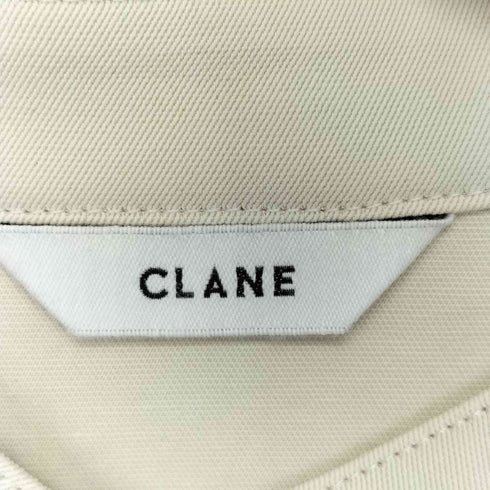 クラネ CLANE VOLUME SELEEVE STAND NECK SHIRT レディース JPN:1