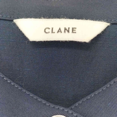 クラネ CLANE VOLUME SELEEVE STAND NECK SHIRT レディース JPN:1