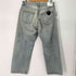 ロンハーマン RON HERMAN DENIM ダメージ加工 ボタンフライ ワイドデニムパンツ メンズ