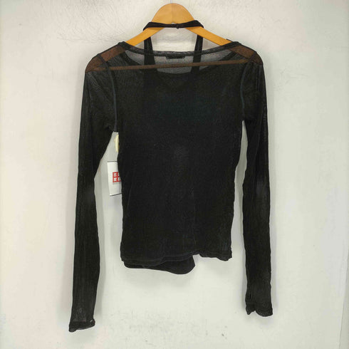 クラネ CLANE TULLE FLOCKY LAYERED TOPS レディース JPN:2