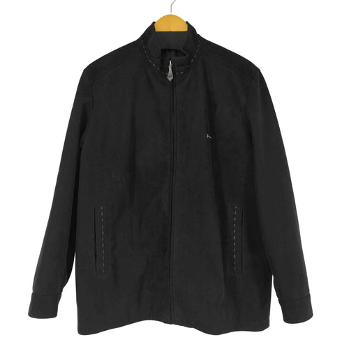 PARKLAND HOMME スエード ジップアップ ジャケット メンズ