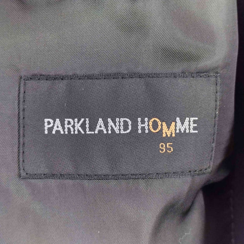 PARKLAND HOMME スエード ジップアップ ジャケット メンズ
