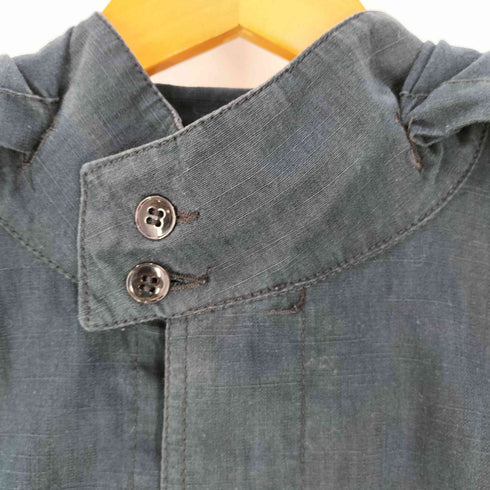ズッカトラバイユ ZUCCa TRAVAIL フランス製 フックボタン 2WAY タック フーデッド ジャケット メンズ JPN:1