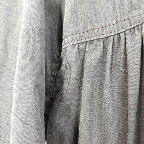 ズッカトラバイユ ZUCCa TRAVAIL フランス製 フックボタン 2WAY タック フーデッド ジャケット メンズ JPN:1