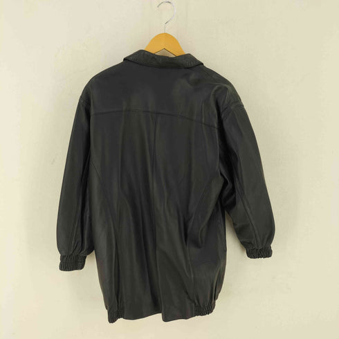 Sheep Leather レザー ハーフコート レディース FREE