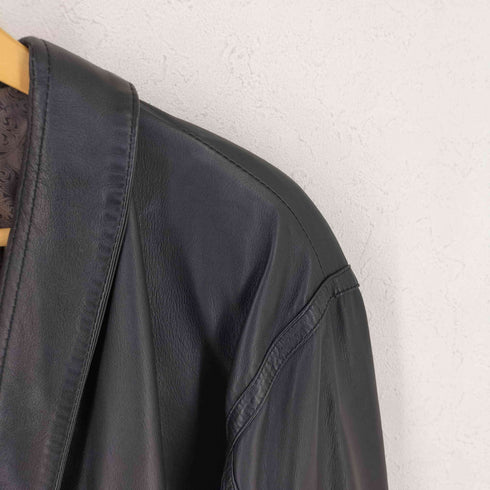 Sheep Leather レザー ハーフコート レディース FREE