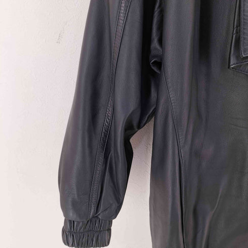 Sheep Leather レザー ハーフコート レディース FREE