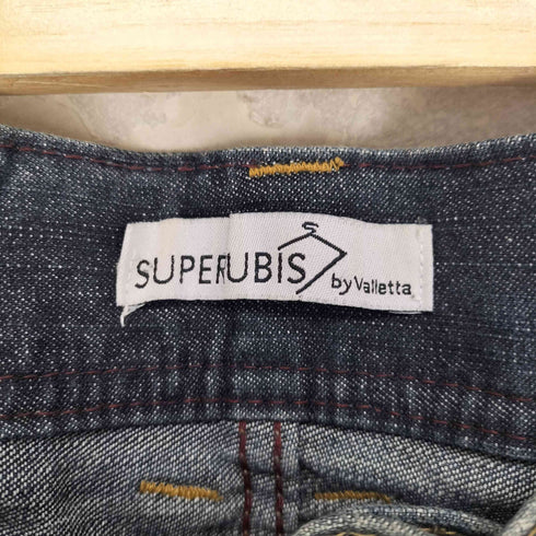 SUPERUBIS by Valletta Y2K 鬼ヒゲ デニムパンツ メンズ W88