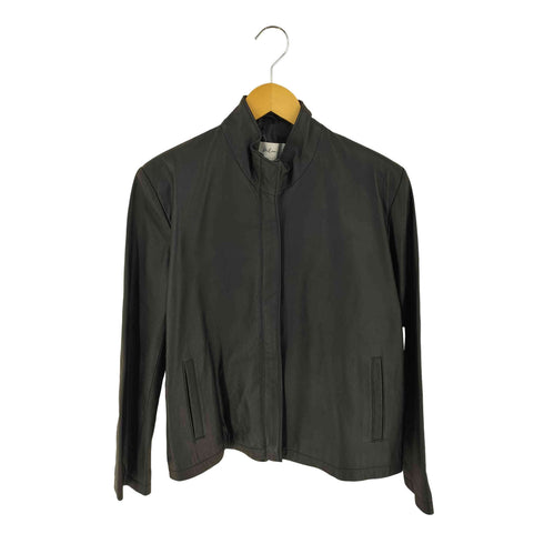 Milone Pig Leather 比翼 レザージャケット レディース M