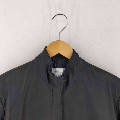 Milone Pig Leather 比翼 レザージャケット レディース M