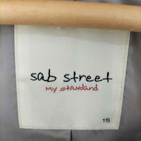 sab street ジップアップ レザージャケット レディース 15号