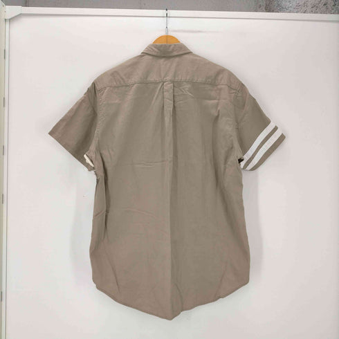 PROPAGANDA 日本製 ワッペン ボタンダウン S/S シャツ メンズ JPN:XL