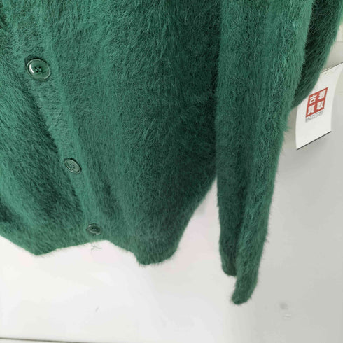 CREARE モヘアライク シャギーニット Vネック カーディガン メンズ import:L