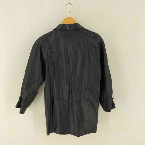 Genuine Leather 1B レザージャケット レディース M