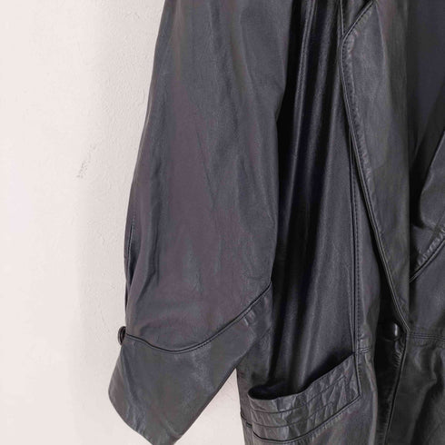 Genuine Leather 1B レザージャケット レディース M