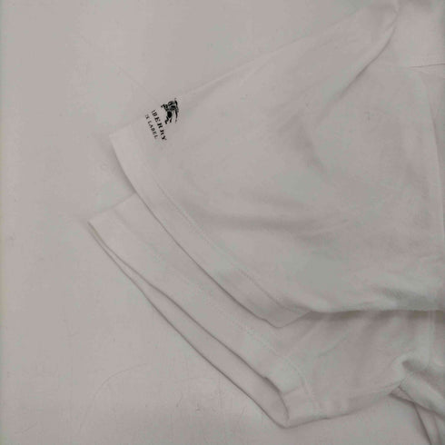 バーバリーブラックレーベル BURBERRY BLACK LABEL 袖ロゴ コットン S/S ポロシャツ メンズ 3