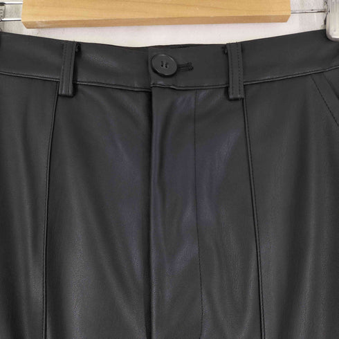 レイビームス Ray BEAMS フェイクレザーカーゴパンツ レディース JPN:1