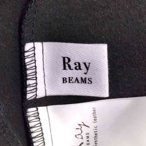 レイビームス Ray BEAMS フェイクレザーカーゴパンツ レディース JPN:1