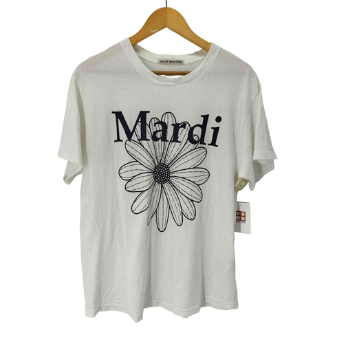 マルディメクルディ Mardi Mercredi プリントデザイン クルーネック Tシャツ レディース ONE SIZE