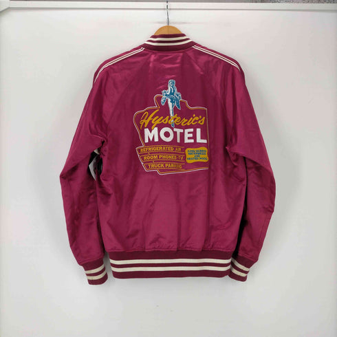 ヒステリックグラマー HYSTERIC GLAMOUR 2022SS HYSTERIC’S MOTEL 刺繍 サテン ジャケット ヒスガール メンズ JPN:L