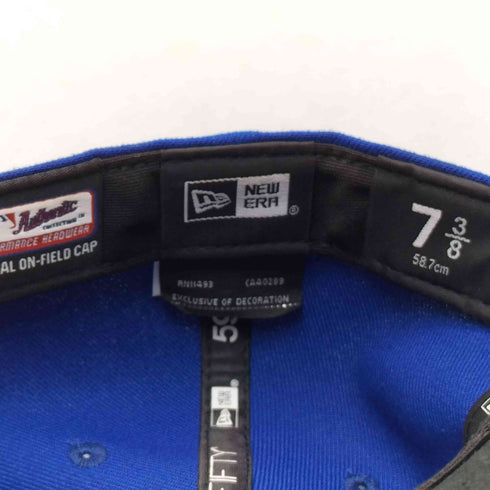 ニューエラ NEW ERA 59FIFTY MLB オンフィールド ニューヨーク・メッツ ゲーム 6パネル ベースボール キャップ メンズ 58.7cm