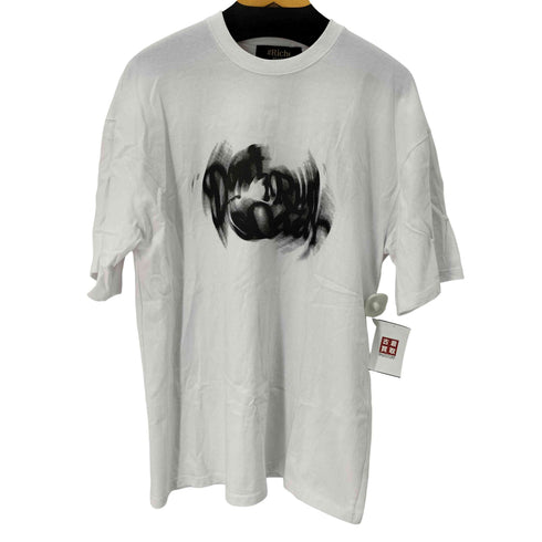Riche etoile フロントプリントTシャツ メンズ FREE