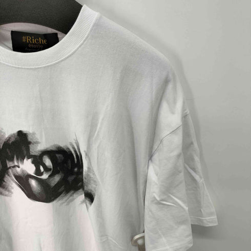 Riche etoile フロントプリントTシャツ メンズ FREE
