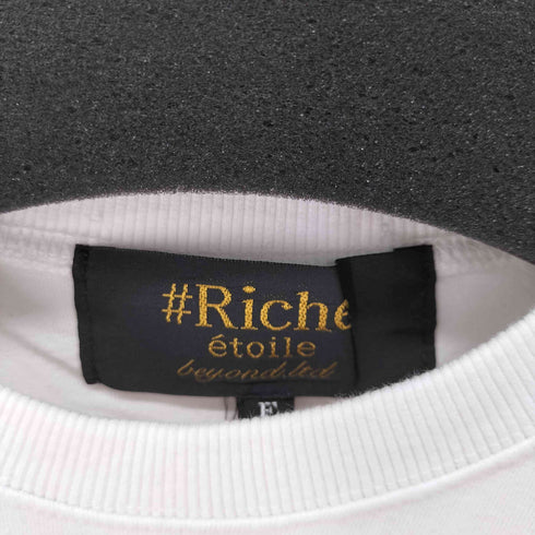 Riche etoile フロントプリントTシャツ メンズ FREE