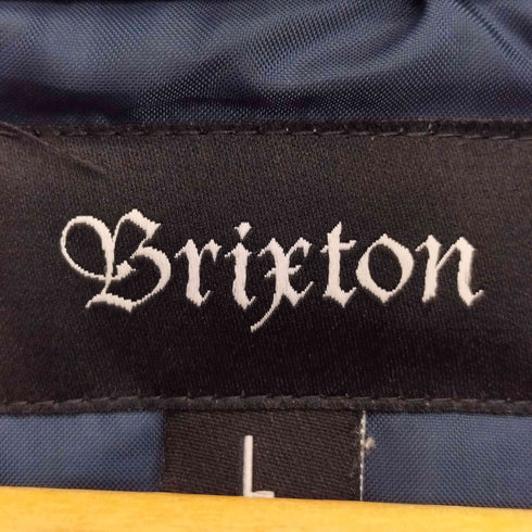ブリクストン Brixton 比翼ジップ 中綿 フーデッドジャケット メンズ import:L