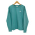 ナイキ NIKE AS M NSW CLUB CRW BB WASHED TEAL/WHITE スウォッシュロゴ スウェット メンズ import:M