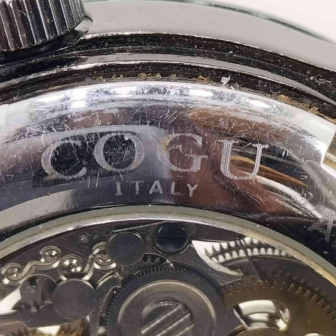 COGU 自動巻き スケルトン 腕時計 メンズ