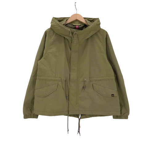 アルファインダストリーズ ALPHA INDUSTRIES アーミー サンプリング ナイロン ショート スノー パーカー ジャケット レディース import:S