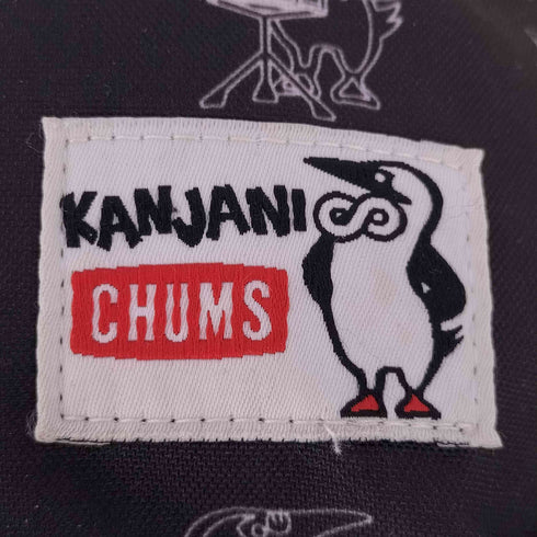 チャムス CHUMS コラボ 総柄 バックパック レディース
