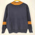 collex 26ss 配色ラインVネックニットプルオーバー レディース
