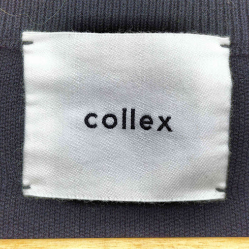 collex ハーフミラノボーダーカーディガン レディース
