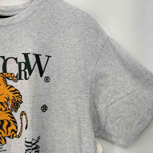 ロマンティッククラウン ROMANTIC CROWN REEL TIGER TEE SHIRT レディース import:M