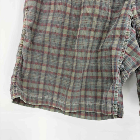 グラミチ GRAMICCI 80s~90s 囲みタグ USA製 チェック クライミングショーツ ショートパンツ メンズ M